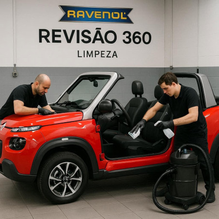 360 Normal
Lavagem Exterior e Interior Manual - Limpeza