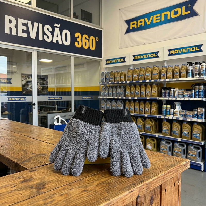 LUVAS DE MICROFIBRA RAVENOL