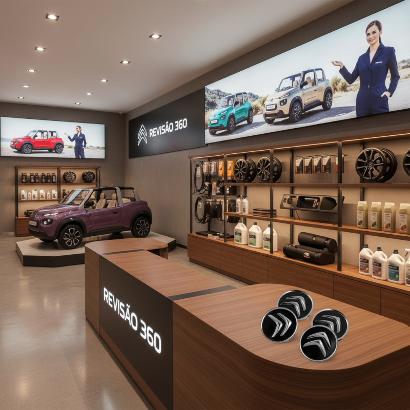 Calota central para roda