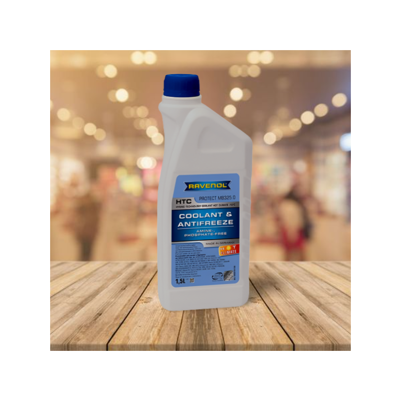 RAVENOL ANTICONGELANTE HTC CLIMA QUENTE -15°C Proteger MB 325.0