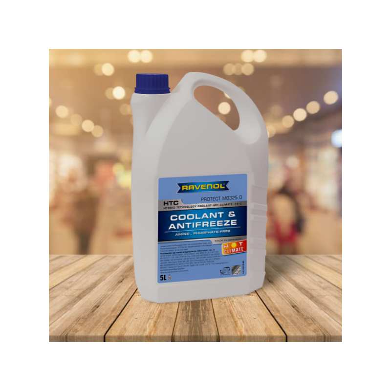 RAVENOL ANTICONGELANTE HTC CLIMA QUENTE -15°C Proteger MB 325.0