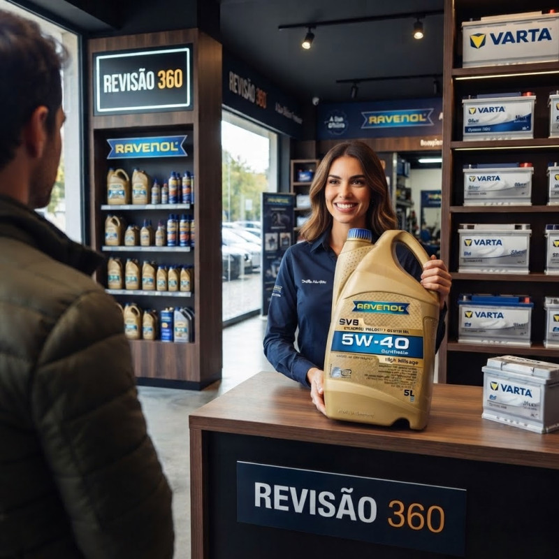 RAVENOL SVS ÓLEO SINTÉTICO DE VISCOSIDADE PADRÃO SAE 5W-40