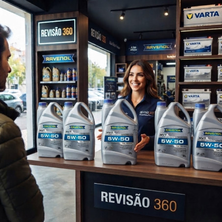 RAVENOL HVT ÓLEO TURBO DE ALTA VISCOSIDADE SAE 5W-50