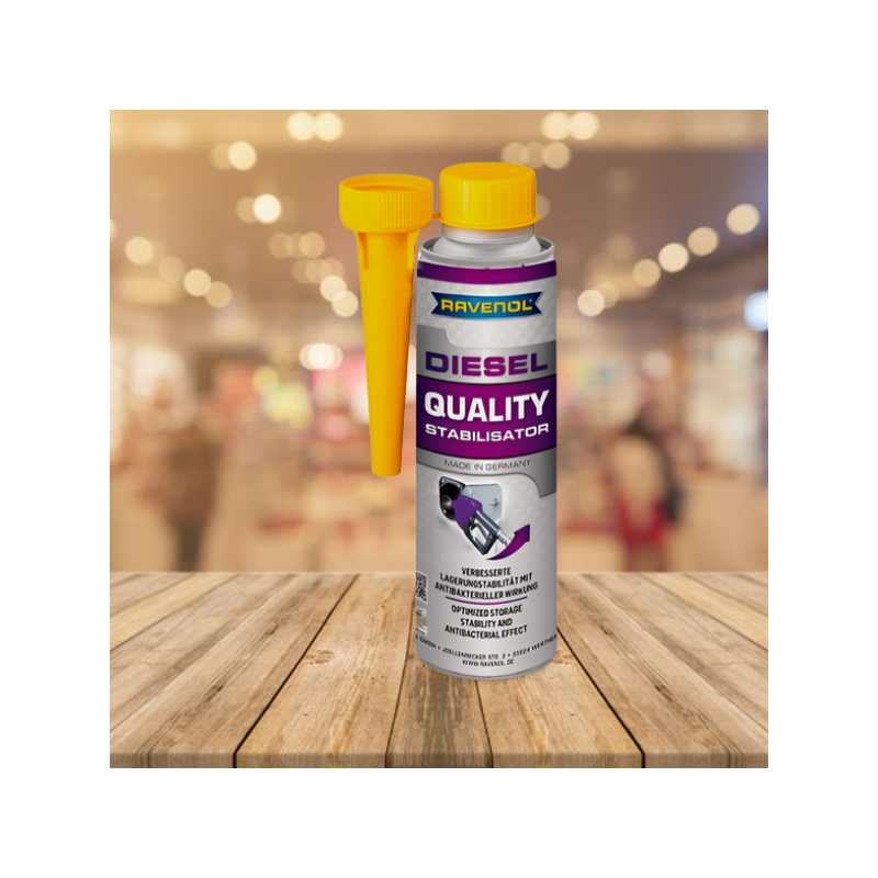 Diesel RAVENOL contém um novo ingrediente ativo para garantir a qualidade geral do combustível diesel