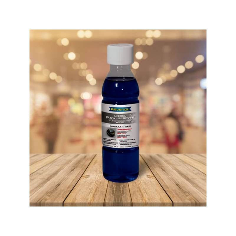 RAVENOL Flow Improver é totalmente miscível e compatível com todos os combustíveis diesel