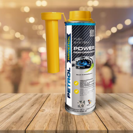 RAVENOL Petrol Power Performance garante uma combustão ideal.