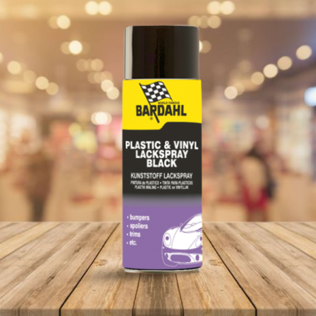 PLASTIC VYNIL PAINT BLACK