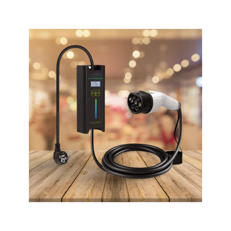 GEN3 CARREGADOR PORTÁTIL EVSE 6A-16A TYPE2 MONOFÁSICO (3.7KW)