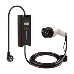 GEN3 CARREGADOR PORTÁTIL EVSE 6A-16A TYPE2 MONOFÁSICO