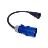 ADAPTADOR SCHUKO FÊMEA – CEE 32A MONOFÁSICO